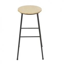 Maisons Du Monde Chaises Et Tabourets De Bar Tabouret De Bar Indus En Sapin Et Métal Noir H64 -Bancs Soldes tabouret de bar indus en sapin et metal noir h64 1000 1 1 187494 2