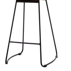 Moloo Chaises Et Tabourets De Bar Tabouret De Bar Industriel Anthracite Mat/chêne Pieds Métal Mat(x2) -Bancs Soldes tabouret de bar industriel anthracite mat chene pieds metal mat x2 5
