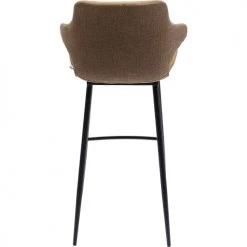Kare Design Chaises Et Tabourets De Bar Tabouret De Bar Marron Et Acier -Bancs Soldes tabouret de bar marron et acier 7