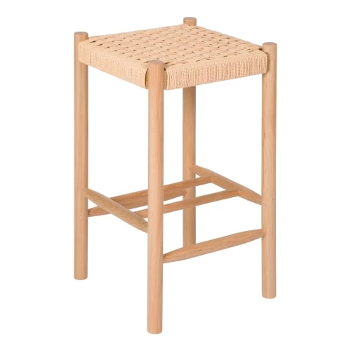 Rendez Vous Déco Chaises Et Tabourets De Bar Tabouret De Bar Mi-hauteur 65 Cm En Tressage Et Bois 3 Rendez Vous Déco Chaises Et Tabourets De Bar Tabouret De Bar Mi-hauteur 65 Cm En Tressage Et Bois