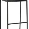 Kokoon Design Chaises Et Tabourets De Bar Tabouret De Bar Minimaliste Imitation Noir -Bancs Soldes tabouret de bar minimaliste imitation noir