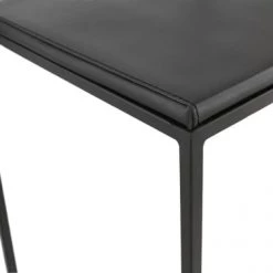 Kokoon Design Chaises Et Tabourets De Bar Tabouret De Bar Minimaliste Imitation Noir -Bancs Soldes tabouret de bar minimaliste imitation noir 3