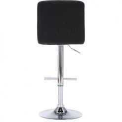 Moloo Chaises Et Tabourets De Bar Tabouret De Bar Réglable Tissu Anthracite Et Métal Chromé (x2) -Bancs Soldes tabouret de bar reglable tissu anthracite et metal chrome x2 2