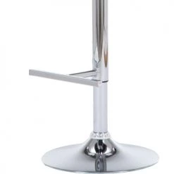 Moloo Chaises Et Tabourets De Bar Tabouret De Bar Réglable Tissu Anthracite Et Métal Chromé (x2) -Bancs Soldes tabouret de bar reglable tissu anthracite et metal chrome x2 5