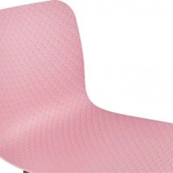 Kokoon Design Chaises Et Tabourets De Bar Tabouret De Bar Rose Et Bois Naturel H108cm -Bancs Soldes tabouret de bar rose et bois naturel h108cm 5