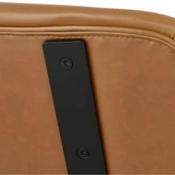 Kokoon Design Chaises Et Tabourets De Bar Tabouret De Bar Tradition Assise Rembourrée Imitation Marron -Bancs Soldes tabouret de bar tradition assise rembourree imitation marron 3