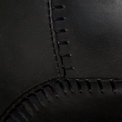 Zuiver Chaises Et Tabourets De Bar Tabouret De Comptoir En Cuir Noir -Bancs Soldes tabouret de comptoir en cuir noir 4