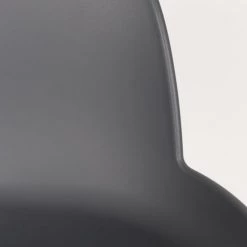 Zuiver Chaises Et Tabourets De Bar Tabouret De Comptoir En Polypropylène Gris Foncé -Bancs Soldes tabouret de comptoir en polypropylene gris fonce 2