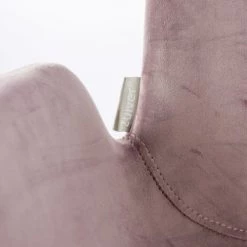 Zuiver Chaises Et Tabourets De Bar Tabouret De Comptoir En Velours Rose -Bancs Soldes tabouret de comptoir en velours rose 2