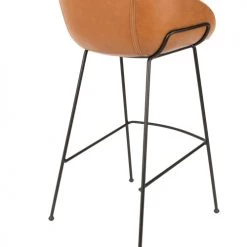 Zuiver Chaises Et Tabourets De Bar Tabouret Design En Métal Marron -Bancs Soldes tabouret design en metal marron 9