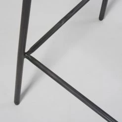 Maisons Du Monde Chaises Et Tabourets De Bar Tabouret En Manguier Massif Et Métal Noir H75 -Bancs Soldes tabouret en manguier massif et metal noir h75 1000 8 38 186957 5