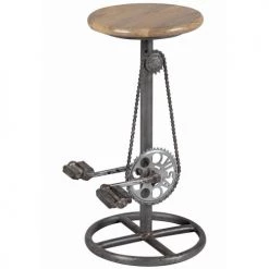 Altobuy Chaises Et Tabourets De Bar Tabouret Forme Pédalier