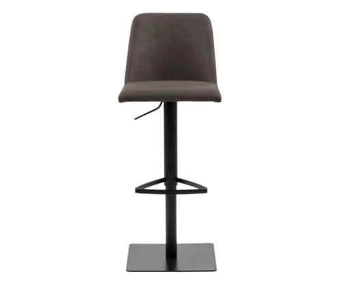 Meubles & Design Chaises Et Tabourets De Bar Tabouret Haut De Bar Moderne En Tissu Gris 5 Meubles & Design Chaises Et Tabourets De Bar Tabouret Haut De Bar Moderne En Tissu Gris – Image 3