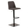 Meubles & Design Chaises Et Tabourets De Bar Tabouret Haut De Bar Moderne En Tissu Gris -Bancs Soldes tabouret haut de bar moderne en tissu gris