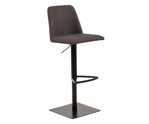 Meubles & Design Chaises Et Tabourets De Bar Tabouret Haut De Bar Moderne En Tissu Gris 3 Meubles & Design Chaises Et Tabourets De Bar Tabouret Haut De Bar Moderne En Tissu Gris