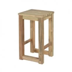 Gecko Jardin Chaises Et Tabourets De Bar Tabouret Haut En Teck Recyclé