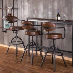 Mathi Design Chaises Et Tabourets De Bar Tabouret Industriel -Bancs Soldes tabouret industriel 1