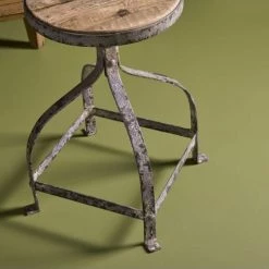 Signature Chaises Et Tabourets De Bar Tabouret Réglable En Hauteur 51-65 Cm - Marron -Bancs Soldes tabouret reglable en hauteur 51 65 cm marron 1