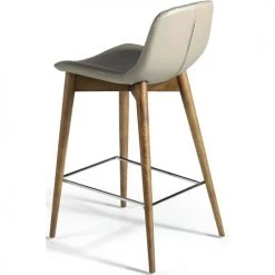 ReCollection Chaises Et Tabourets De Bar Tabouret Simili-cuir Marron 52x45x93cm -Bancs Soldes tabouret simili cuir marron 52x45x93cm 3