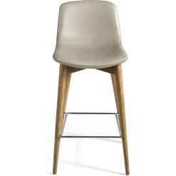 ReCollection Chaises Et Tabourets De Bar Tabouret Simili-cuir Marron 52x45x93cm -Bancs Soldes tabouret simili cuir marron 52x45x93cm 4