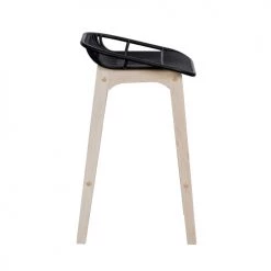 Mob In Chaises Et Tabourets De Bar Tabourets De Bar En Chêne Et Assise Noire 65 Cm - Lot De 4 -Bancs Soldes tabourets de bar en chene et assise noire 65 cm lot de 4 10