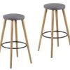 Hellin Chaises Et Tabourets De Bar Tabourets De Bar (lot De 2) -Bancs Soldes tabourets de bar lot de 2
